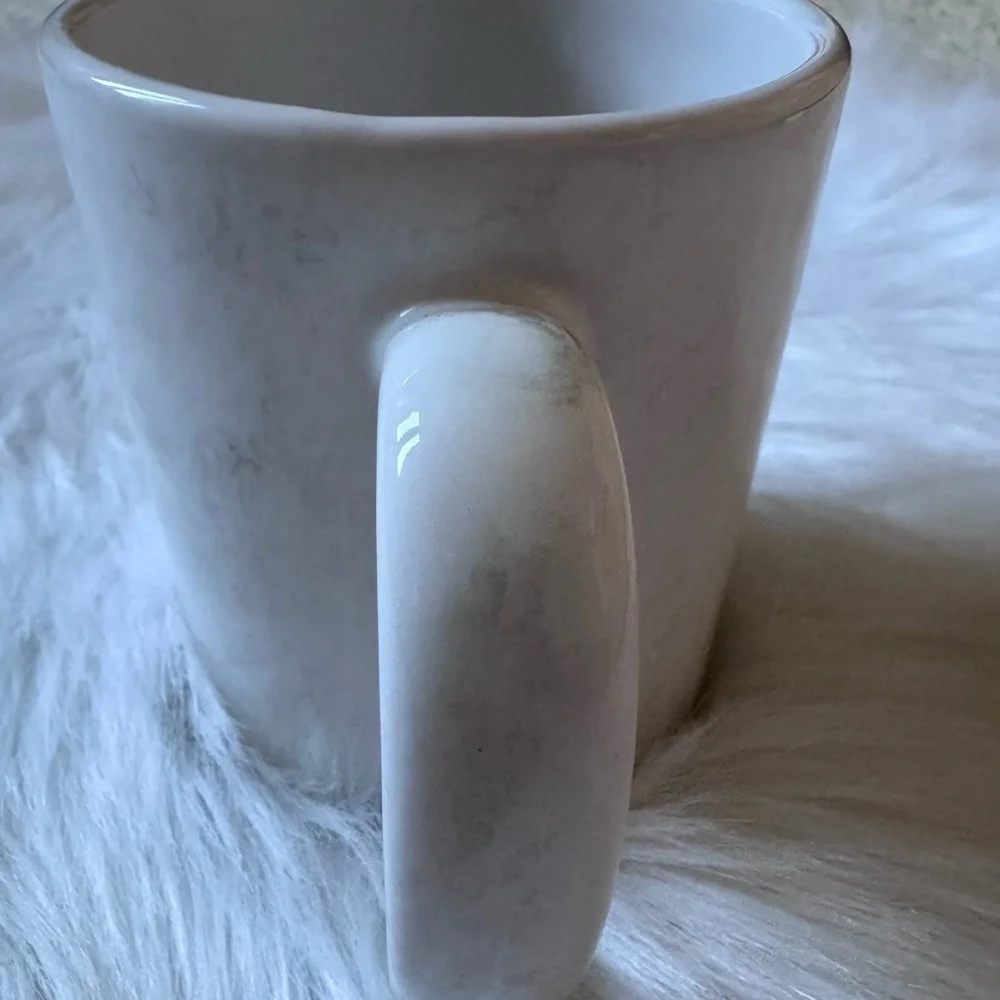 White and Blue Barack Obama Campaign Mug